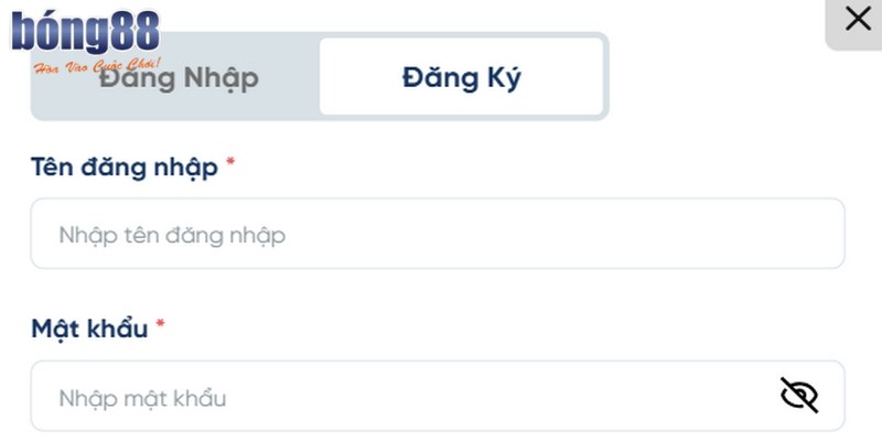Quy trình đăng ký BONG88 chi tiết